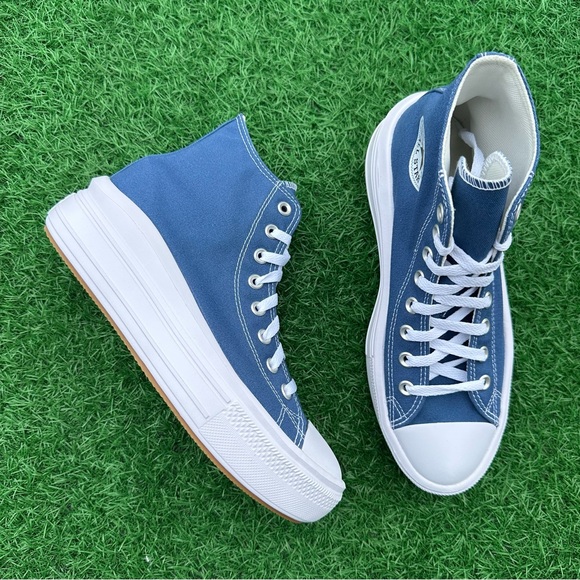 Converse Chuck Taylor All Star Move Hi Armor Blue - Picture 5 of 13